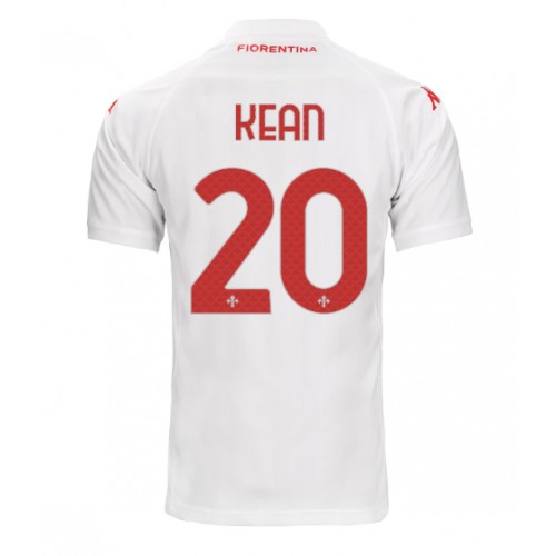 Fotbalové Dres Fiorentina Moise Kean #20 Venkovní 2024-25 Krátký Rukáv